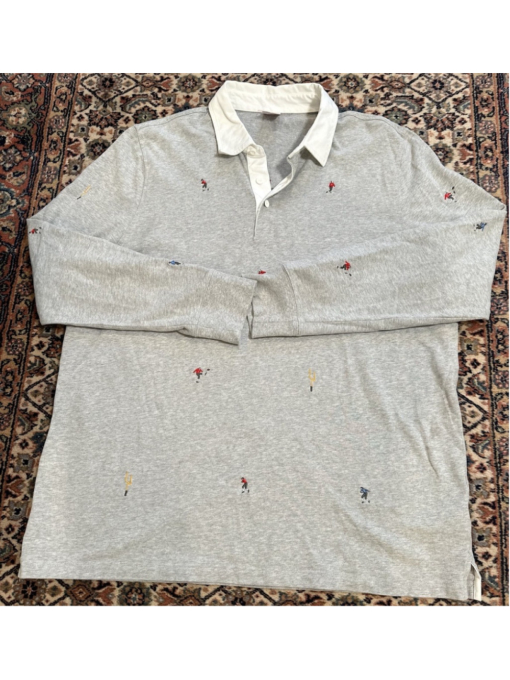 Brook Brother Polo Rugby Shirt